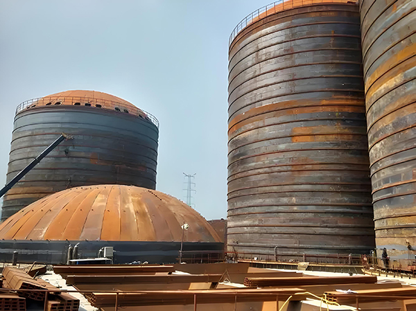 德昌焦粉钢板仓